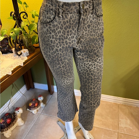 Frame Leopard Print Flare Pants - Picture 15 of 17